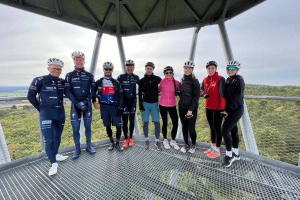 Jeden z nejlepších týmů Duathlon Challenge oslavil svůj úspěch tréninkem s profesionály!