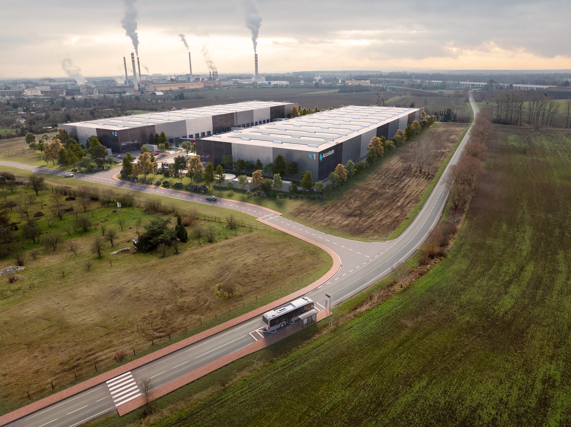 Buildings distribution placeholder